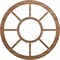 Ekena Millwork Grace Wood Fretwork Pierced Ceiling Medallion, Walnut, 20"OD x 7 1/4"ID x 3/8"T CMWP20X0375GRWA - alternate 1